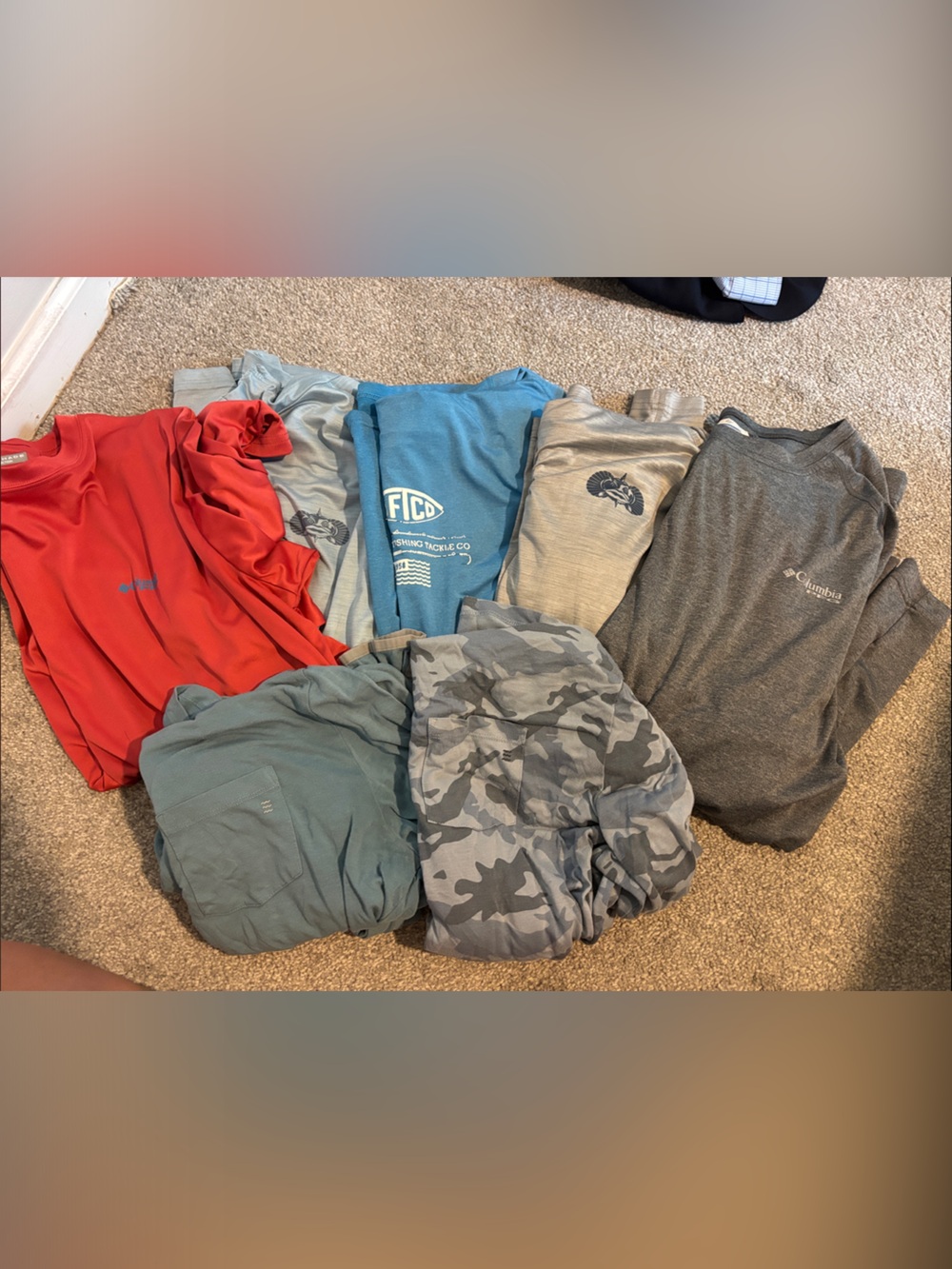FISHING T SHIRTS BUNDLE! All large and all come when purchasing